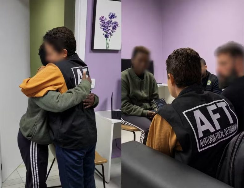 Africana resgatada em SC chegou ao Brasil por agência de Dubai