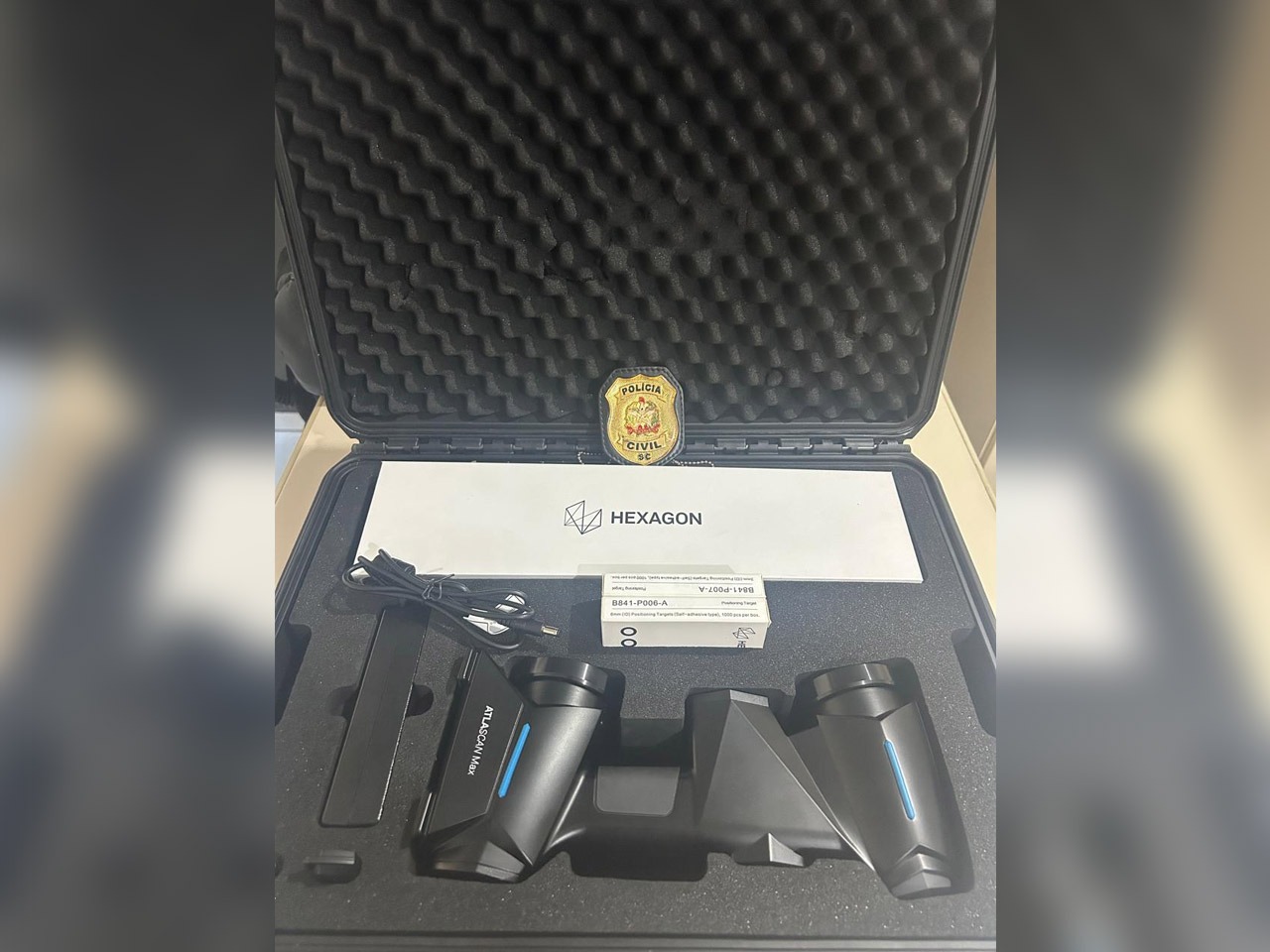Equipamento raro é recuperado pela polícia em Operação Optimus I