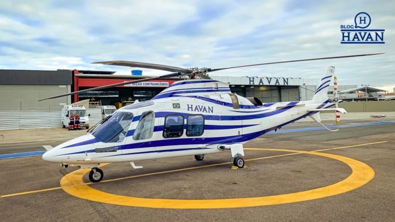 “Ferrari dos helicópteros” de Luciano Hang chega a 267 km/h