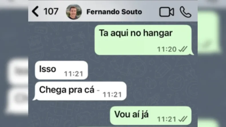 Amigo encontrou vítima minutos antes de queda de avião em BH