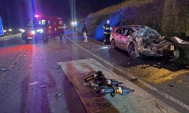 Jovem de 25 anos morre em acidente na BR-153