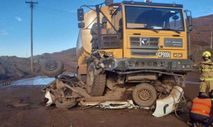Motorista morre esmagado por caminhão em mineradora