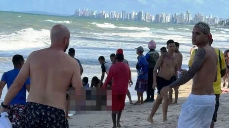 Vídeo: mulher perde a perna em novo ataque de tubarão em Pernambuco