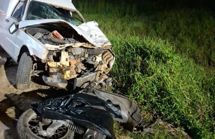 Destino interrompido: motociclista morre em colisão em entrada de cidade