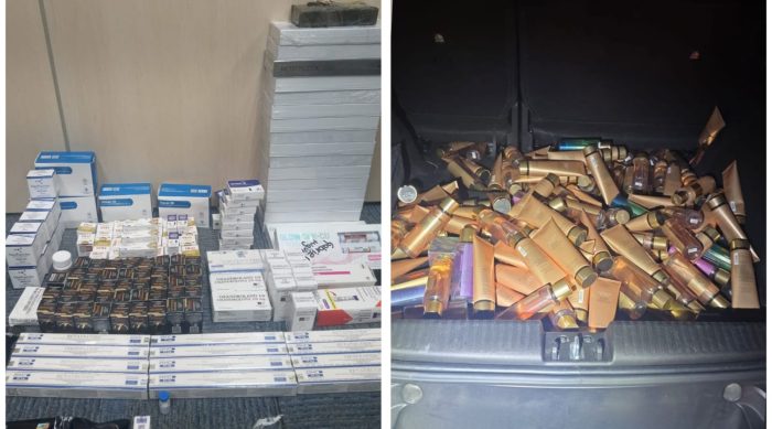 PM barra carga de contrabando com anabolizantes e perfumes importados