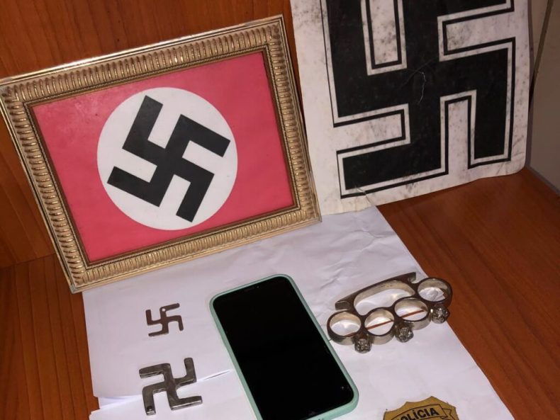Polícia Civil mira suspeito de apologia ao nazismo em operação