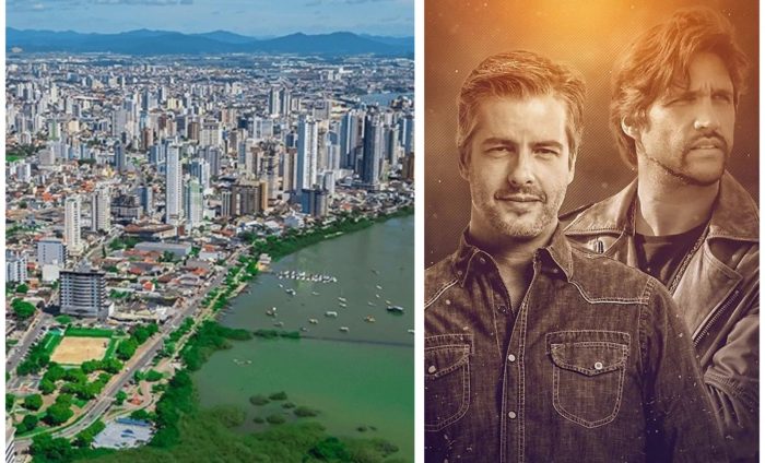 Itajaí celebra 166 anos hoje com show nacional de Victor & Leo