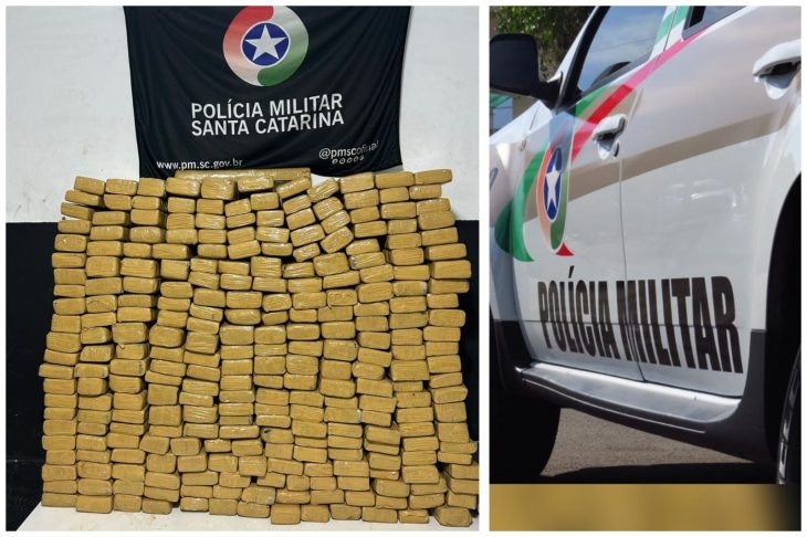Mais de 200 quilos de maconha são apreendidos após denuncia anônima