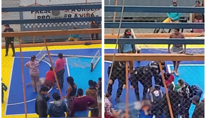 Menino de 8 anos luta pela vida após queda de trave