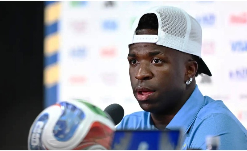 Mais experiente, Vini Jr. afirma que Brasil “chega para ser campeão”