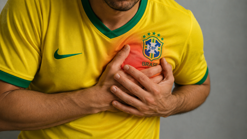 Hábitos durante a Copa podem aumentar risco de infarto