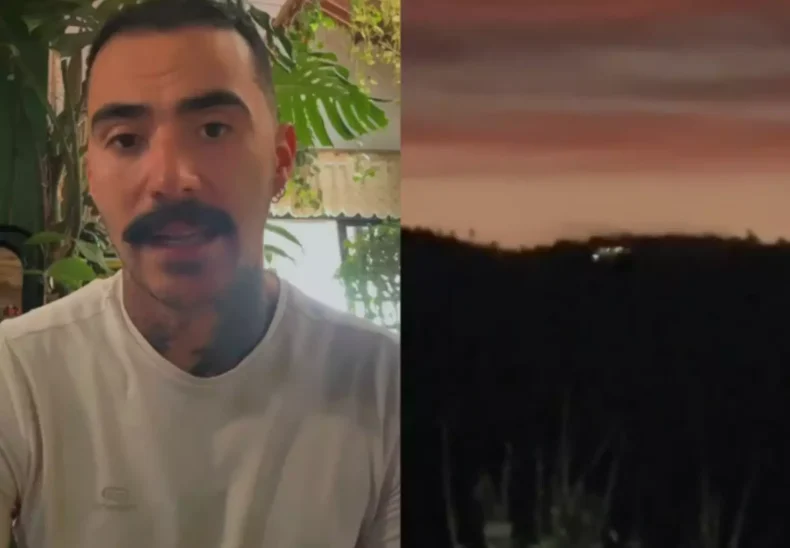 VÍDEO: Influenciador relata ter visto OVNIs no Paraná e viraliza