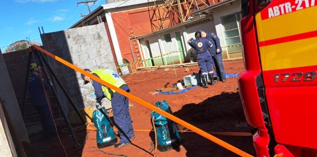 Trabalhador morre após cair em poço com 10 metros de profundidade em SC