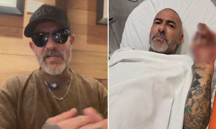 Henrique Fogaça sofre acidente e relata furto em hospital