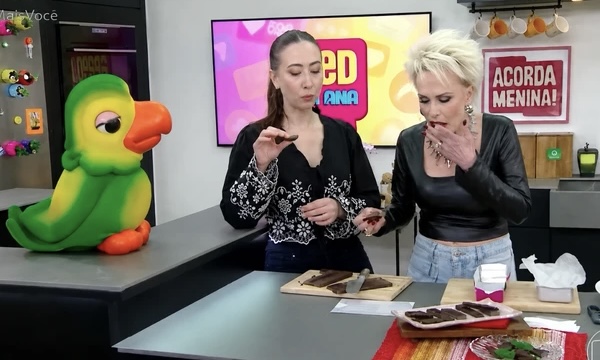 Ana Maria Braga passa mal após receita de chocolate