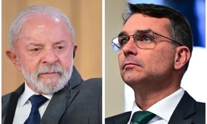 Pesquisa Quaest mostra Lula com oito pontos de vantagem sobre Flávio Bolsonaro