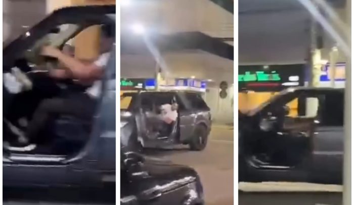 Vídeo: motorista em surto causa rastro de acidentes e acaba preso