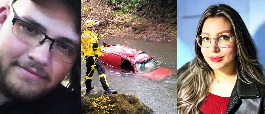 Polícia descobre que mulher encontrada morta em carro que caiu em rio foi assassinada