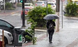 Temporais podem trazer até 150 mm de chuva no Sul