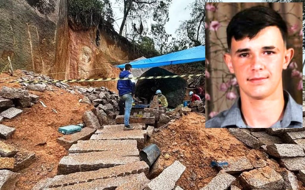 Adolescente morre atingido por pedra que despencou de pedreira em SC
