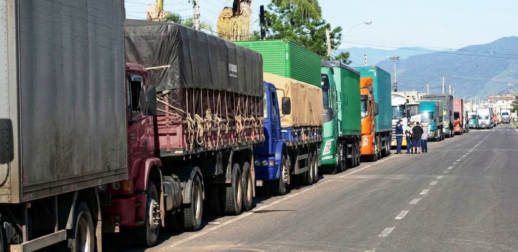 Caminhoneiros de SC rejeitam aderir à paralisação