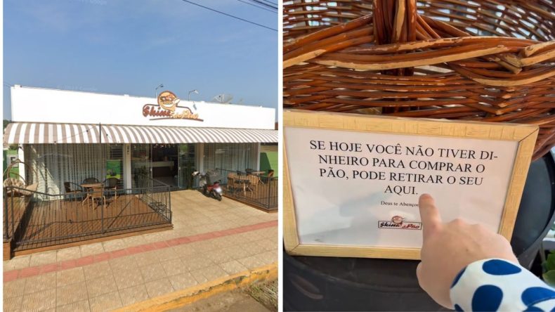 Padaria de SC doa pães para quem não pode pagar e viraliza