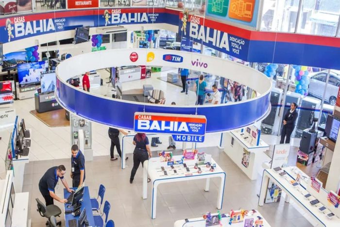 Casas Bahia leiloa eletrônicos e móveis com descontos de até 82%