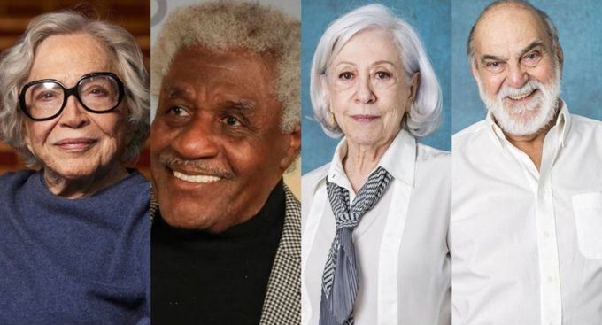 Após perdas na TV, quatro artistas se aproximam dos 100 anos