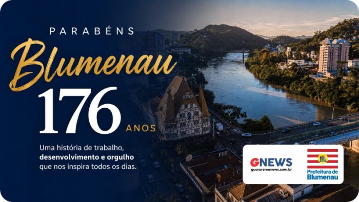 176 anos de Blumenau: tecnologia, comércio e indústria moldam o cenário econômico