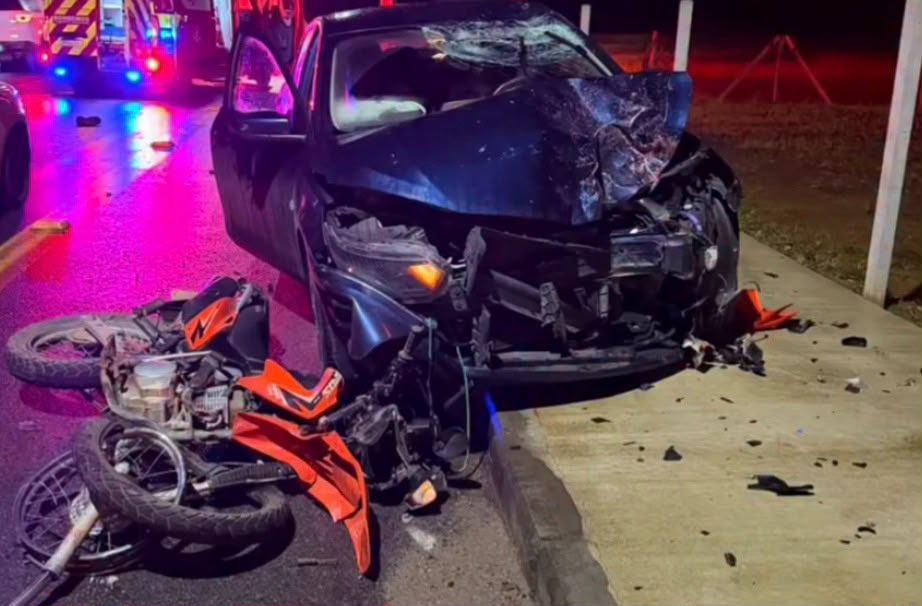 Motociclista de 51 anos morre em grave acidente
