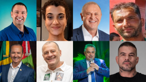 Eleições 2026: Jorginho passa de 50%, Caroline lidera soma para o Senado e Flávio abre 26 pontos em SC