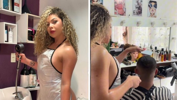 Barbearia nudista abre vaga para assistente com salário de R$ 10 mil