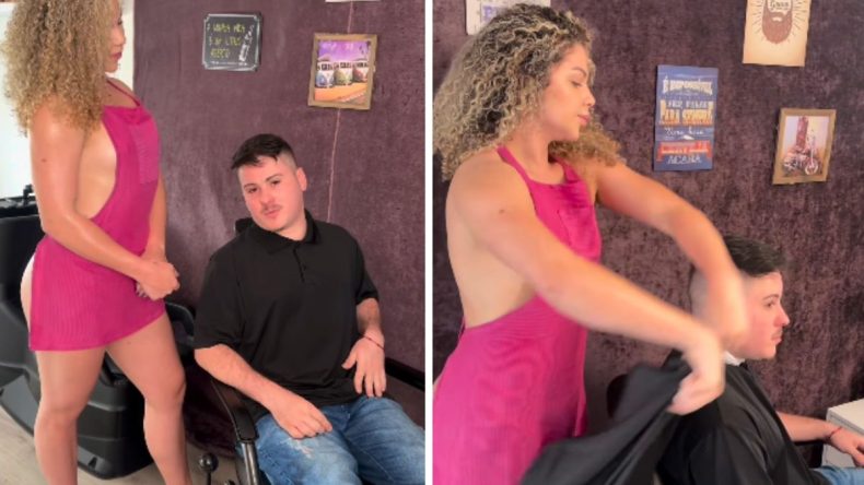 Barbearia nudista fatura R$ 32 mil e começa a atrair mulheres