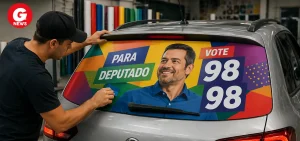Carro pode perder seguro com adesivo político? Seguradoras fazem alerta nas eleições