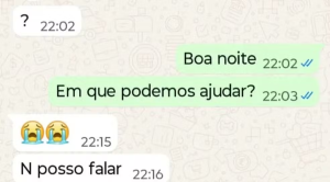 Menino usa emoji de choro para pedir socorro e salvar a mãe