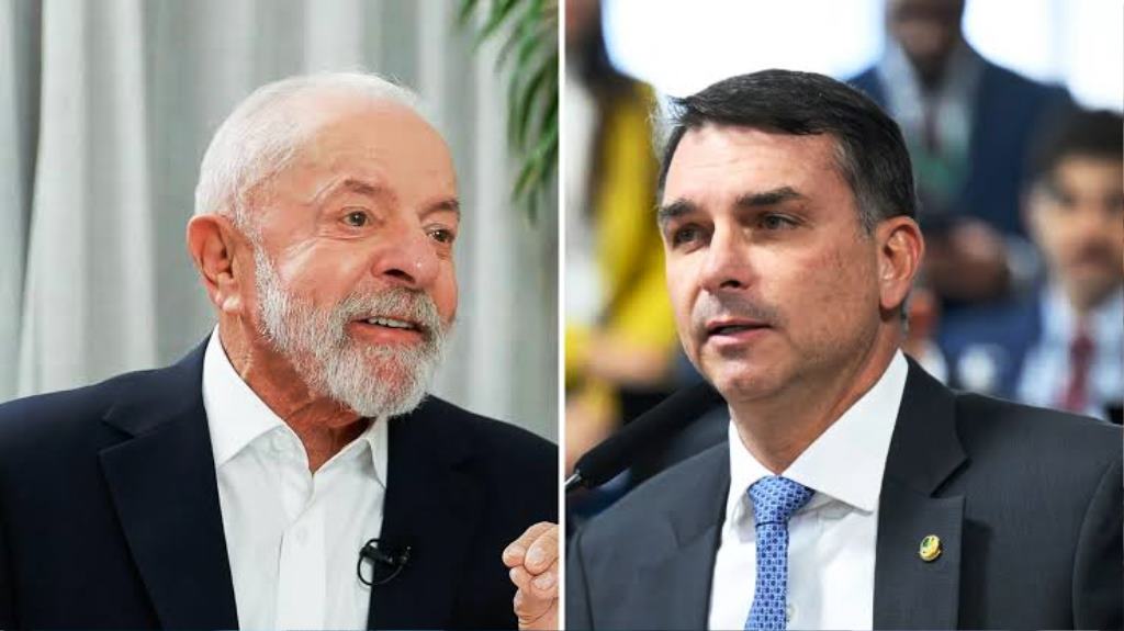 Datafolha: Lula tem 39% e Flávio 35% no 1º turno