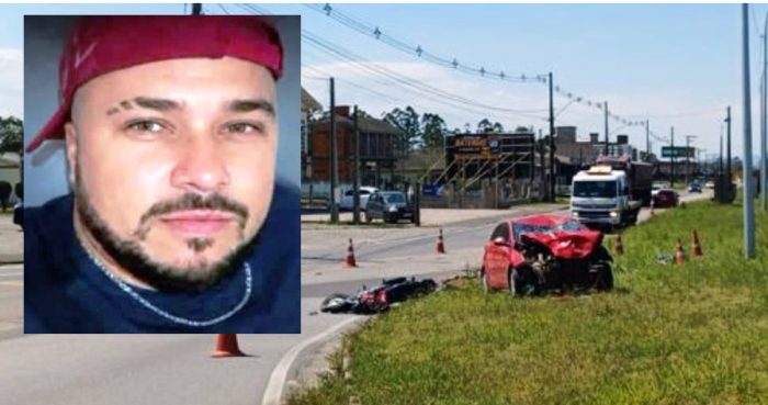 Colisão entre moto e HB20 provoca morte do motociclista no Sul de SC