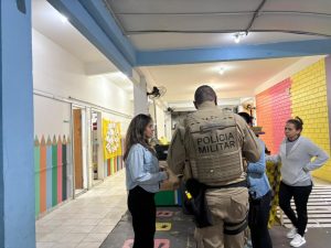 Ladrões cortam energia e arrombam escola infantil em SC