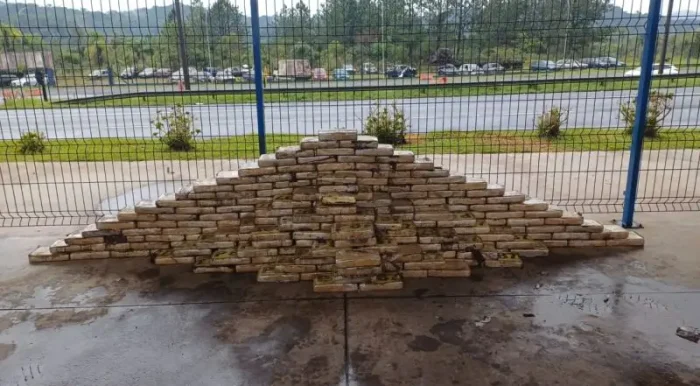 Depósito subterrâneo é descoberto e polícia apreende 231 quilos de cocaína