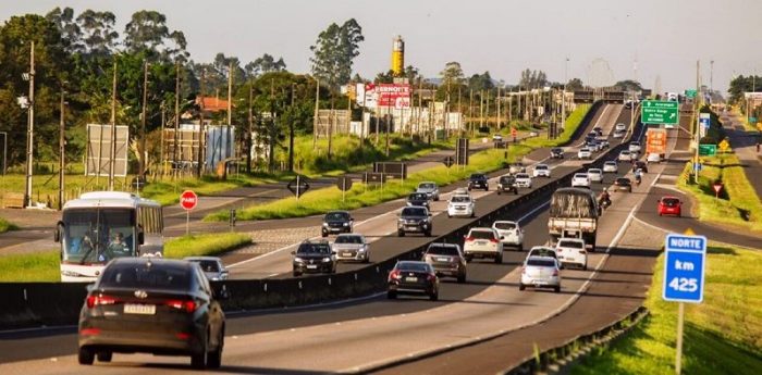 MPF cobra telas de proteção durante manutenção na BR-101 em SC