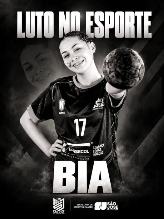 Atleta de handebol, de apenas 15 anos, morre após acidente em sítio de SC