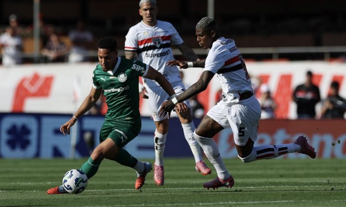 Palmeiras e São Paulo duelam pelo Campeonato Brasileiro