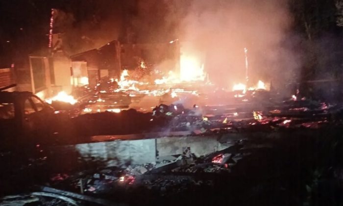 Duas pessoas morrem em incêndio de residência em SC