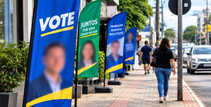 Florianópolis vai fiscalizar propaganda eleitoral nas ruas
