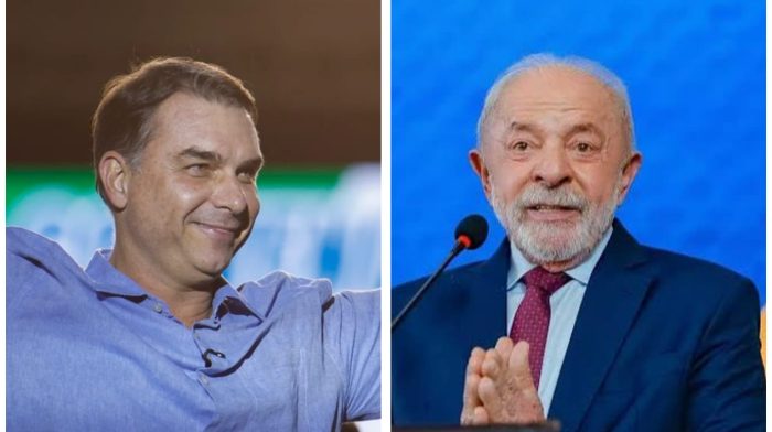 Nova pesquisa coloca Flávio à frente de Lula no 2º turno