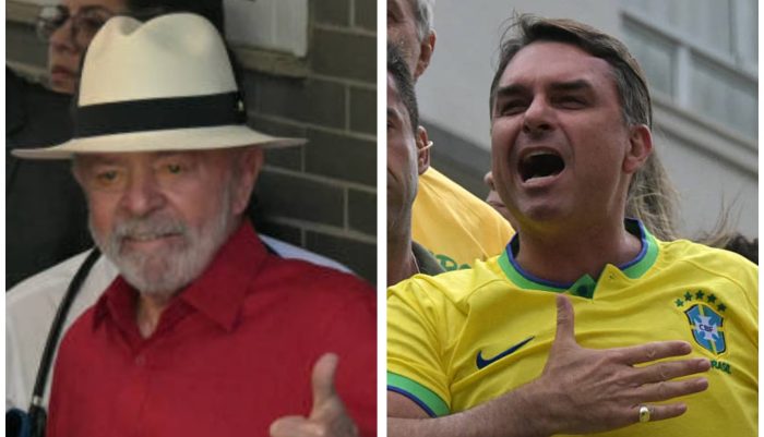 Pesquisa mostra Lula e Flávio Bolsonaro lado a lado na corrida presidencial