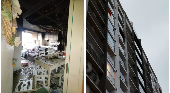 Gato morre após incêndio tomar apartamento no 10º andar