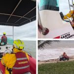 Buscas por menino desaparecido no mar entram no quarto dia