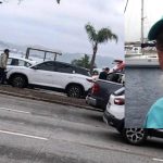 Idoso infarta e morre ao volante na Beira-Mar em Florianópolis