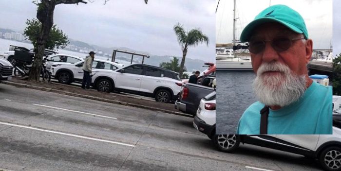Idoso infarta e morre ao volante na Beira-Mar em Florianópolis